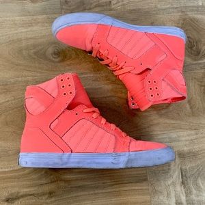 Supra Neon Coral Women’s Sneaker